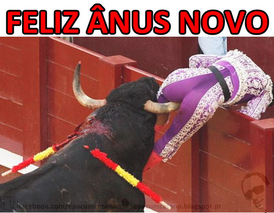 Feliz ânus novo