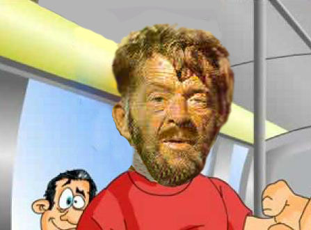 "Paaaaara, motorista!

Eu peguei o ônibus errado".