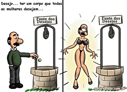 Desejo ter o corpo que todas as mulheres desejam.

Fonte dos desejos

