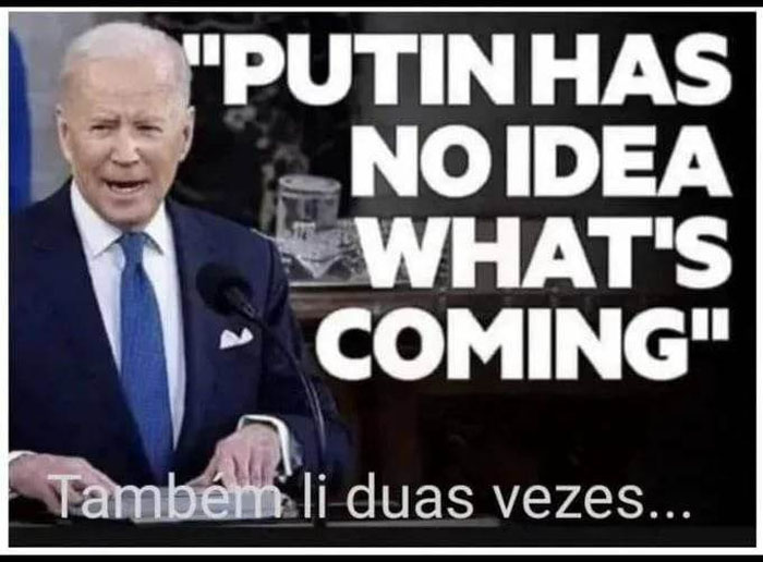 Putin has no idea what's coming