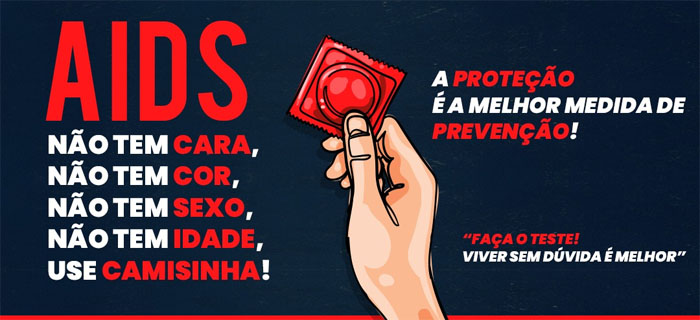 Aids não é,
como pregam os ignorantes,
um castigo divino.
É uma deficiência imunológica provocada pelo vírus hiv, um dos problemas da natureza,
que pode infectar você independentemente de você ter ou não uma fé em um deus ou qualquer outra coisa.