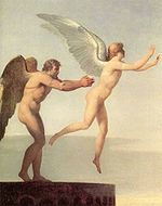 Icarus e Daedalus por Charles Paul Landon