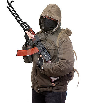 "Deus cobrará dos fiéis o sacrifício de seus bens e pessoas, em troca do Paraíso. Combaterão pela causa de Deus, matarão e serão mortos." (Surata 9:111). 
Bom; se essa é a condição para merecer o paraíso, vamos mandar aqueles infiéis para o inferno.