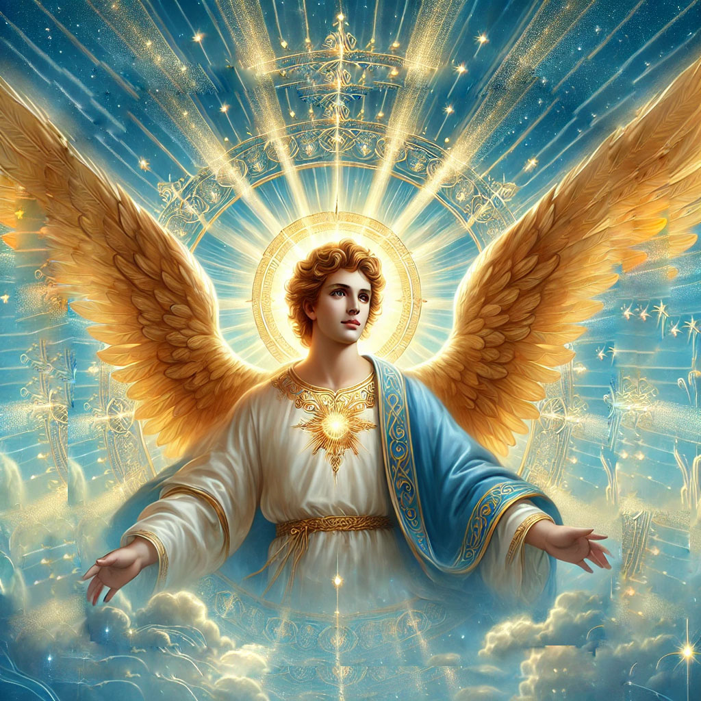 O anjo diz que Allah fez
sete céus e colocou luzes no mais próximo.
(Alcorão, suratas 2: 29 e 41: 12)
As luzes (as estrelas) não estão numa camada de céu mais próxima de nós, estão a trilhões de quilômetros; prova de que não existe esse anjo, nem o paraíso.